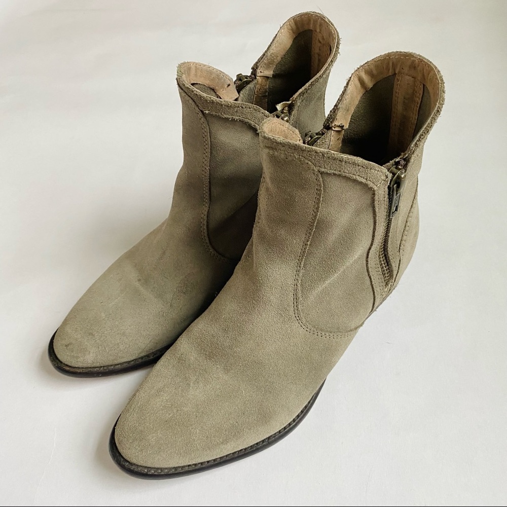 Seychelles Suede Leather Ankle Boots